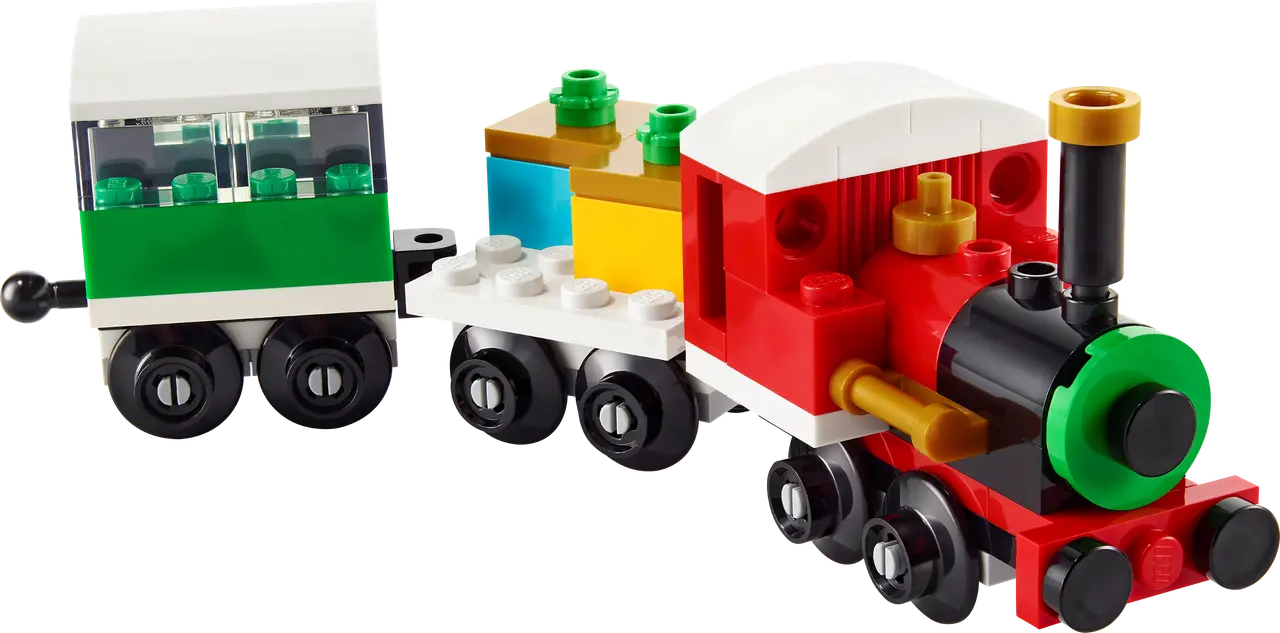 Winter Christmas Train