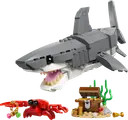 Fierce Shark with a Treasure Chest