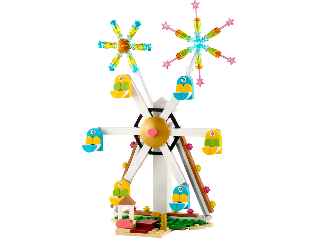 Celebration: Ferris Wheel with Fireworks