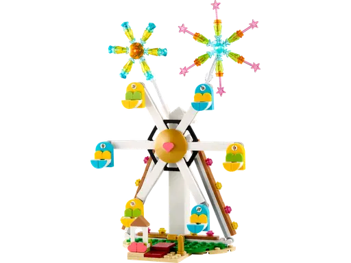 Celebration: Ferris Wheel with Fireworks