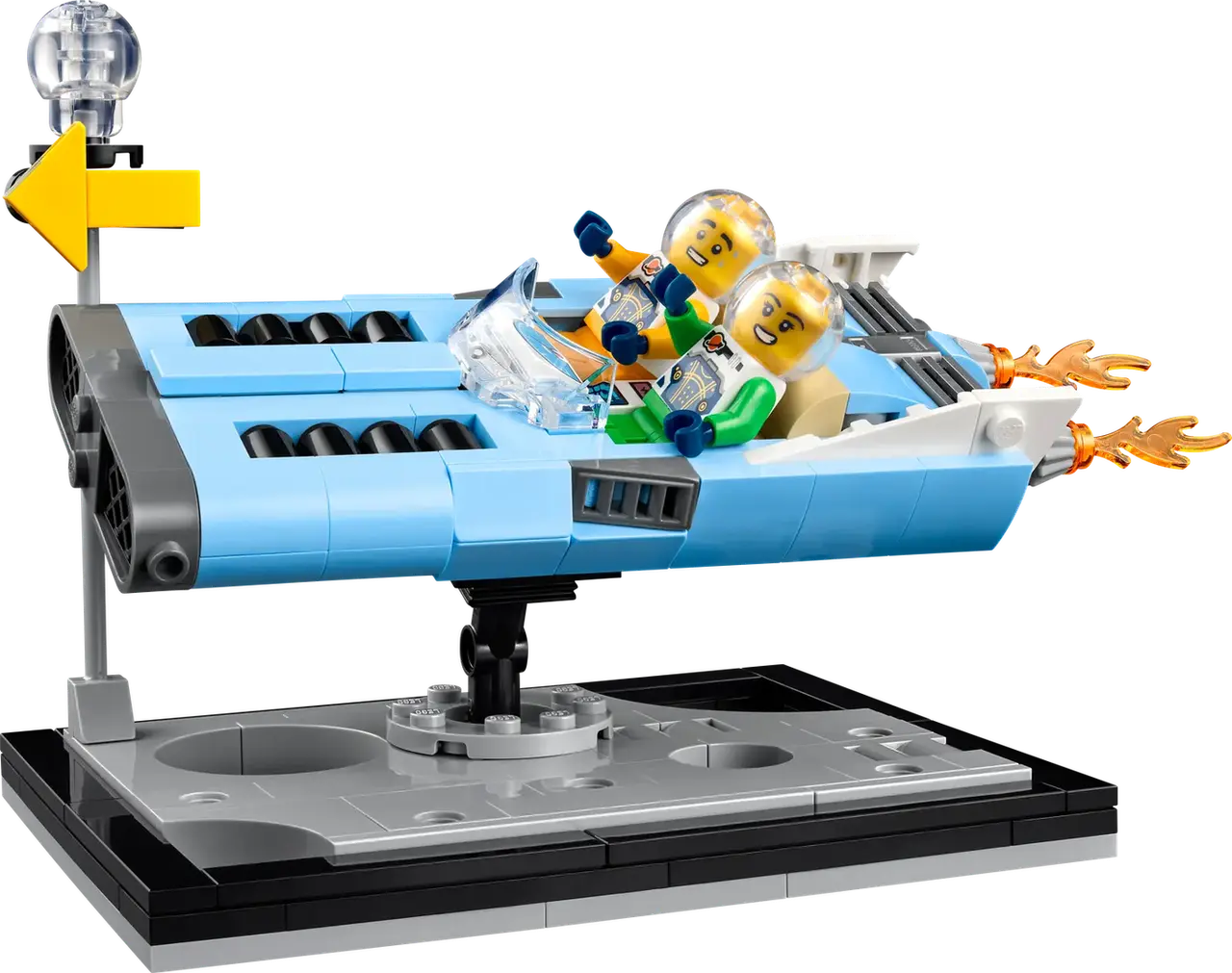 Flying Moon Car