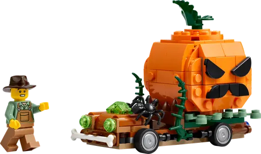 Jack-o'-Lantern Pickup Truck