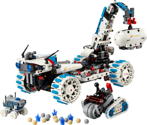 Lunar Outpost Moon Rover Space Vehicle