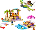 Creative Beach and Travel Suitcase