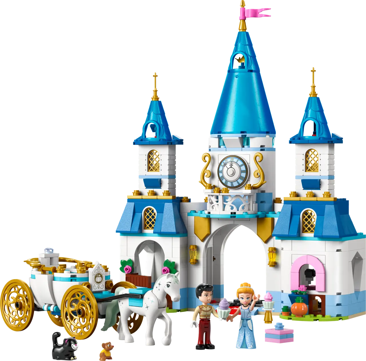 Cinderella's Castle & Horse Carriage