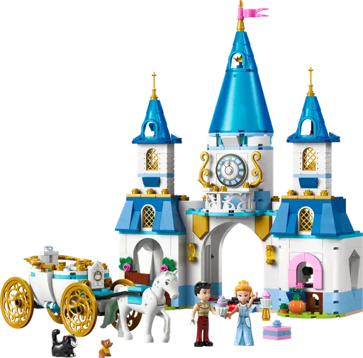 Cinderella's Castle & Horse Carriage