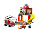 Fire Station and Fire Truck