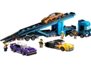 Car Transporter Truck with Sports Cars