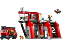 Fire Station with Fire Truck