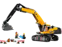 Yellow Construction Excavator