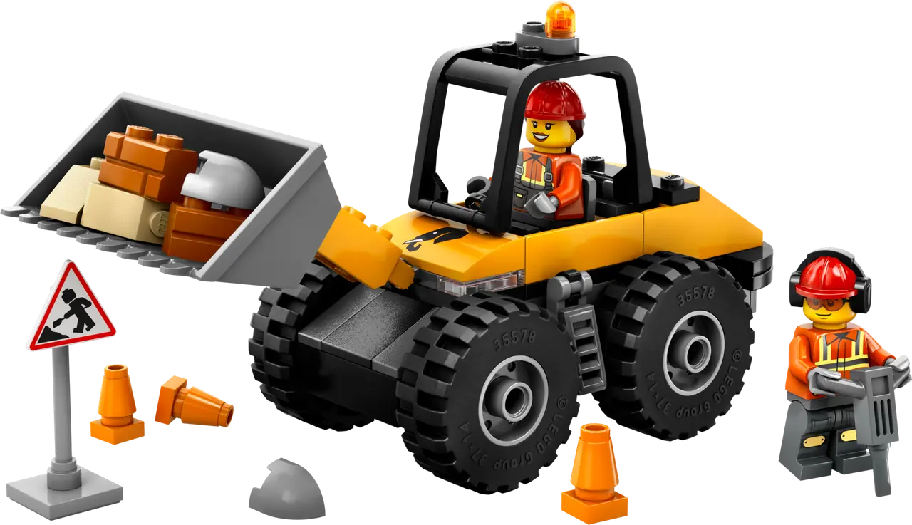 Yellow Construction Wheel Loader