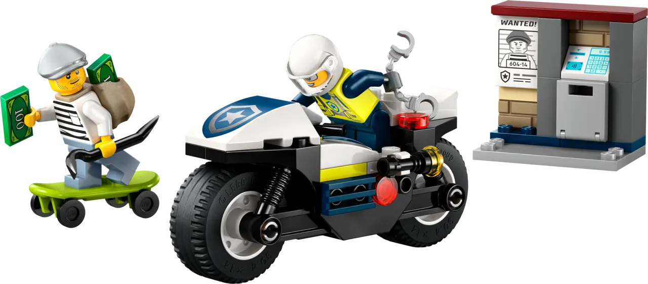 Police Motorcycle chase