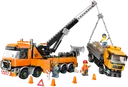 Heavy-Duty Recovery Tow Truck with Crane