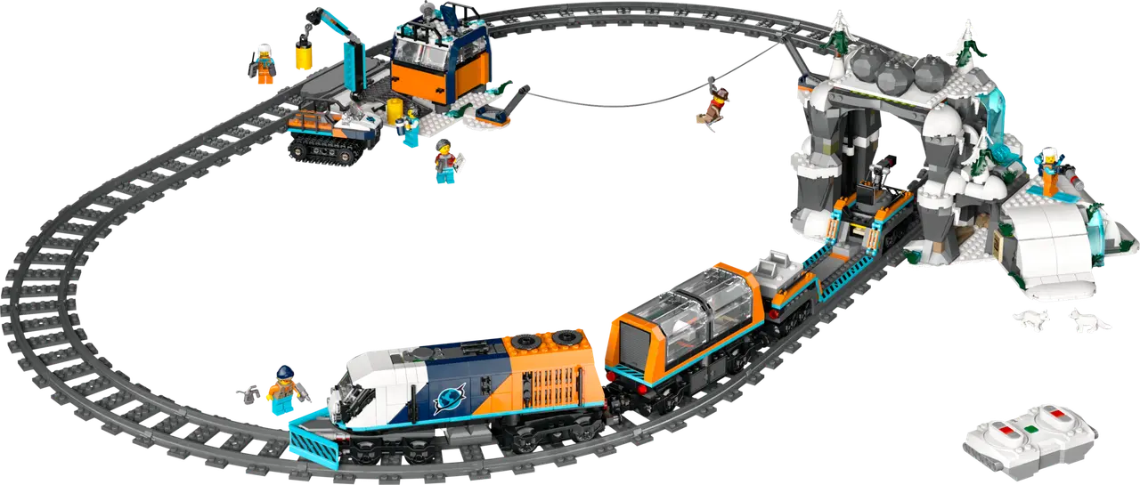 Explorers' Arctic Polar Express Train