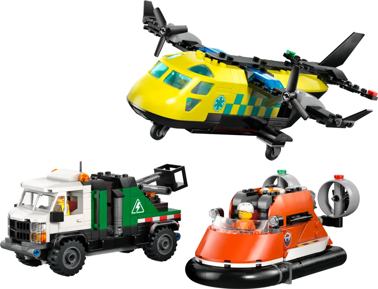 Airplane, Service Truck & Hovercraft Remix