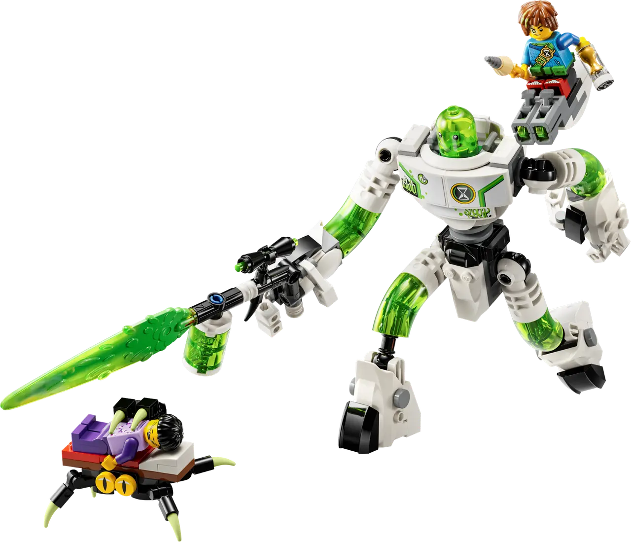 Mateo and Z-Blob the Robot