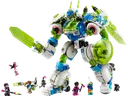 Mateo and Z-Blob the Knight Battle Mech