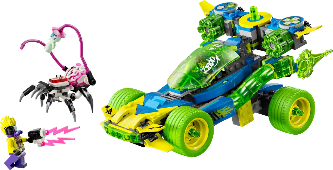 Mateo and the Z-Blob Action Race Car