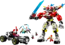 Cooper's Tiger Mech & Zero's Hot Rod Car