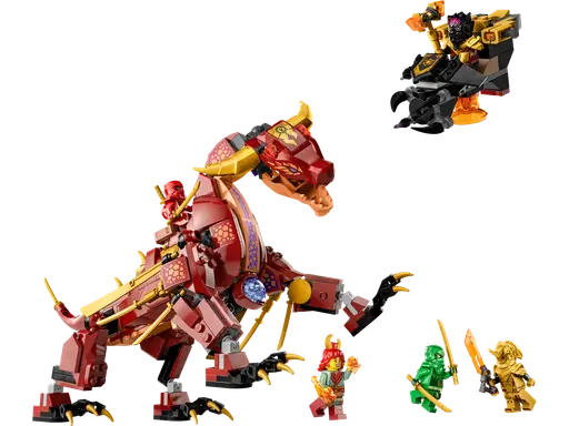 Heatwave Transforming Lava Dragon