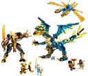 Elemental Dragon vs. The Empress Mech