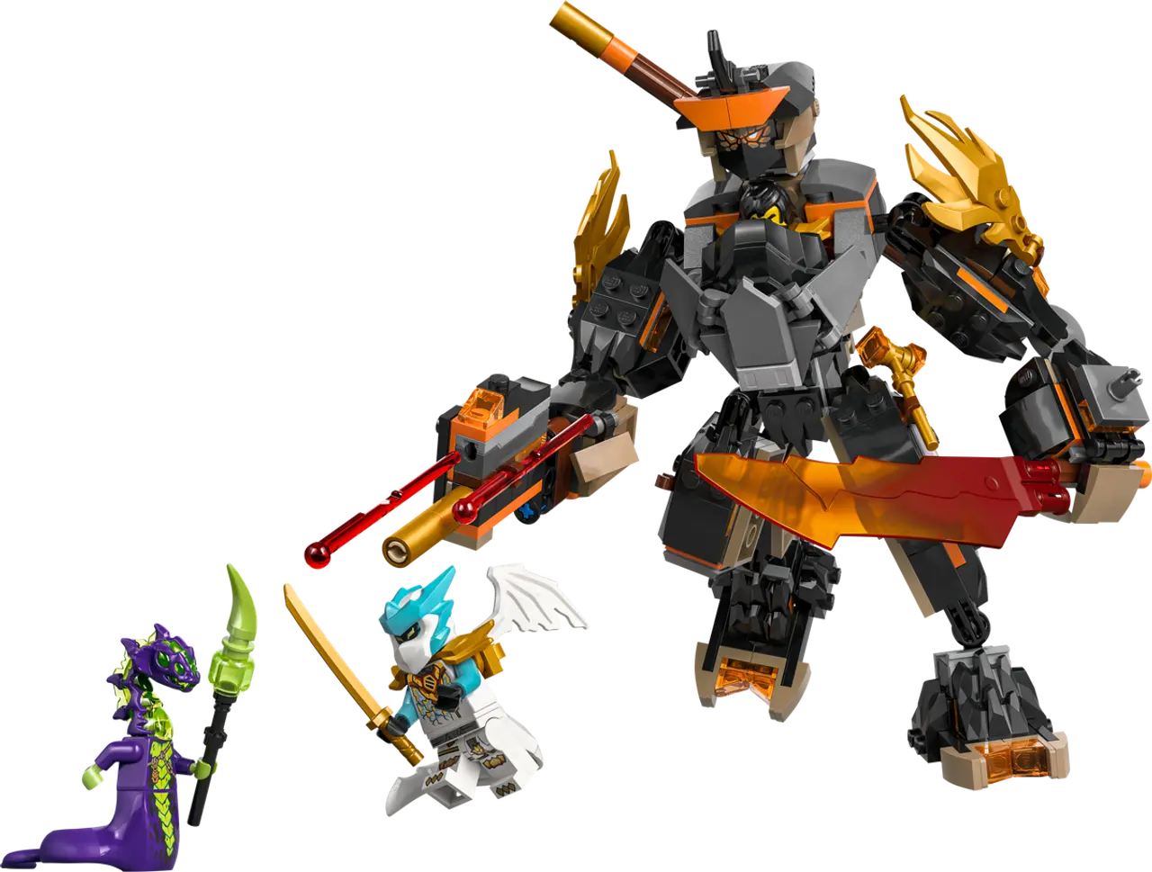 Cole's Mission Mech & Dragon Zane