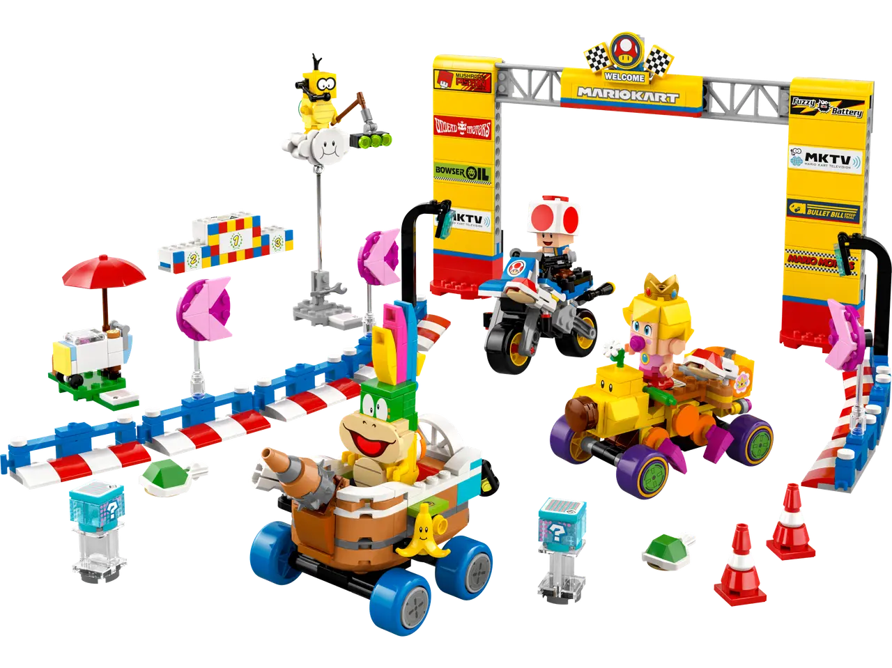Mario Kart - Baby Peach & Grand Prix Set