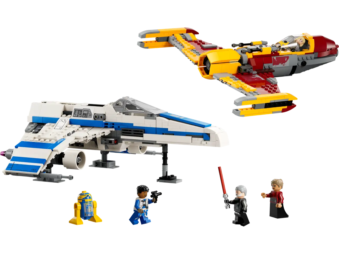 New Republic E-Wing vs. Shin Hati’s Starfighter
