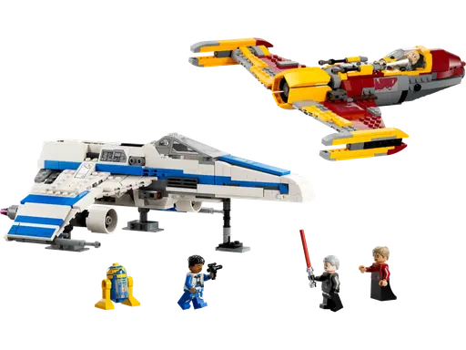 New Republic E-Wing vs. Shin Hati’s Starfighter