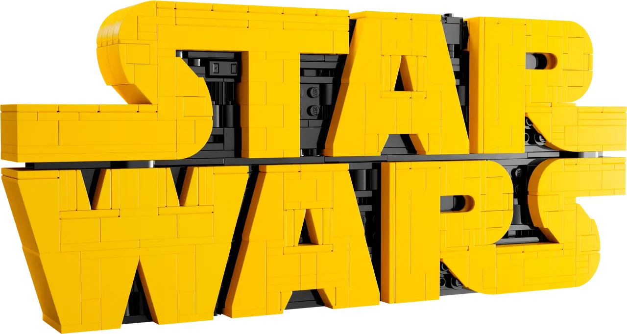 Brick-Built Star Wars Logo