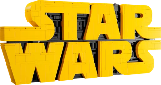 Brick-Built Star Wars Logo