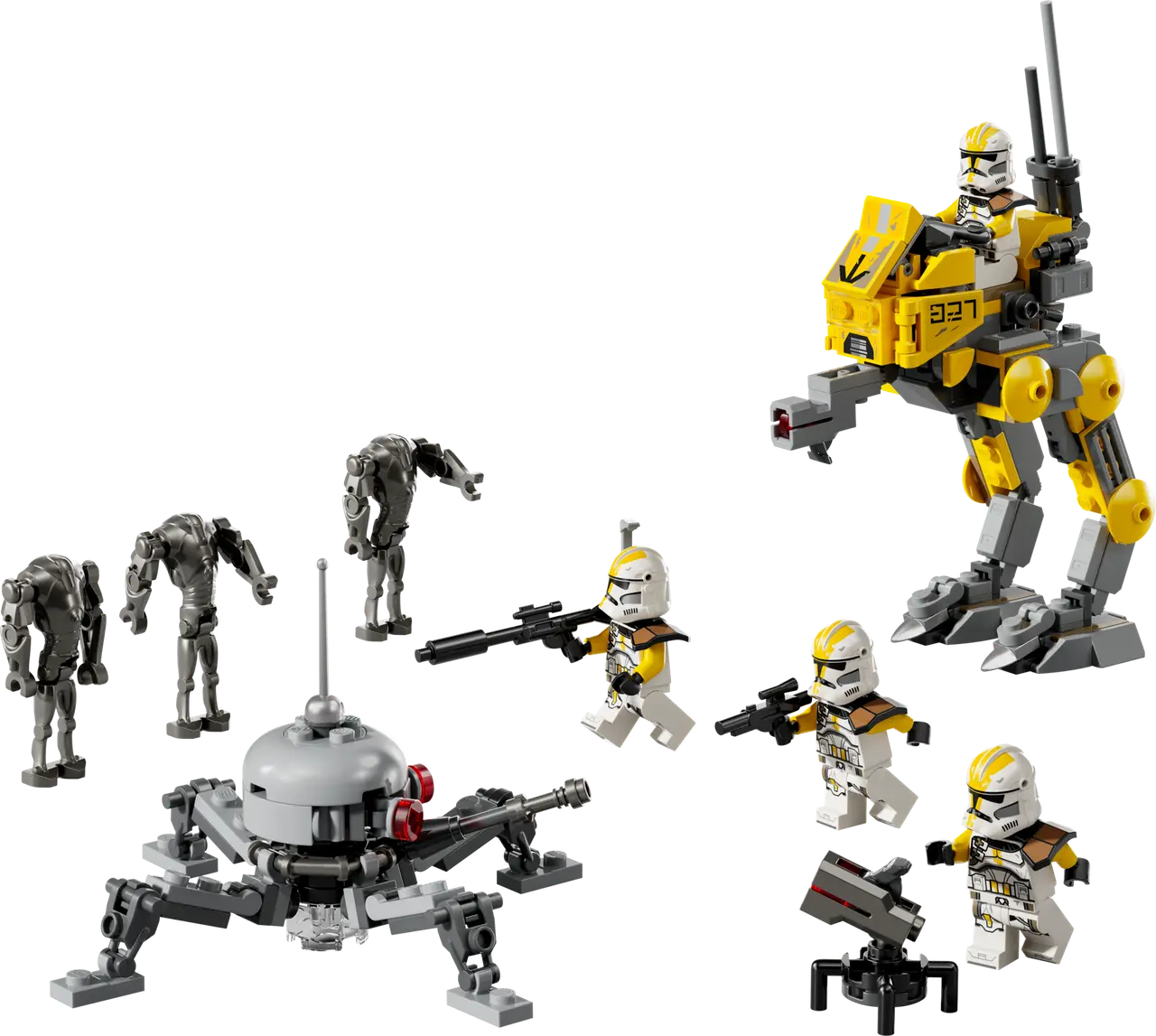 327th Star Corps Clone Troopers Battle Pack