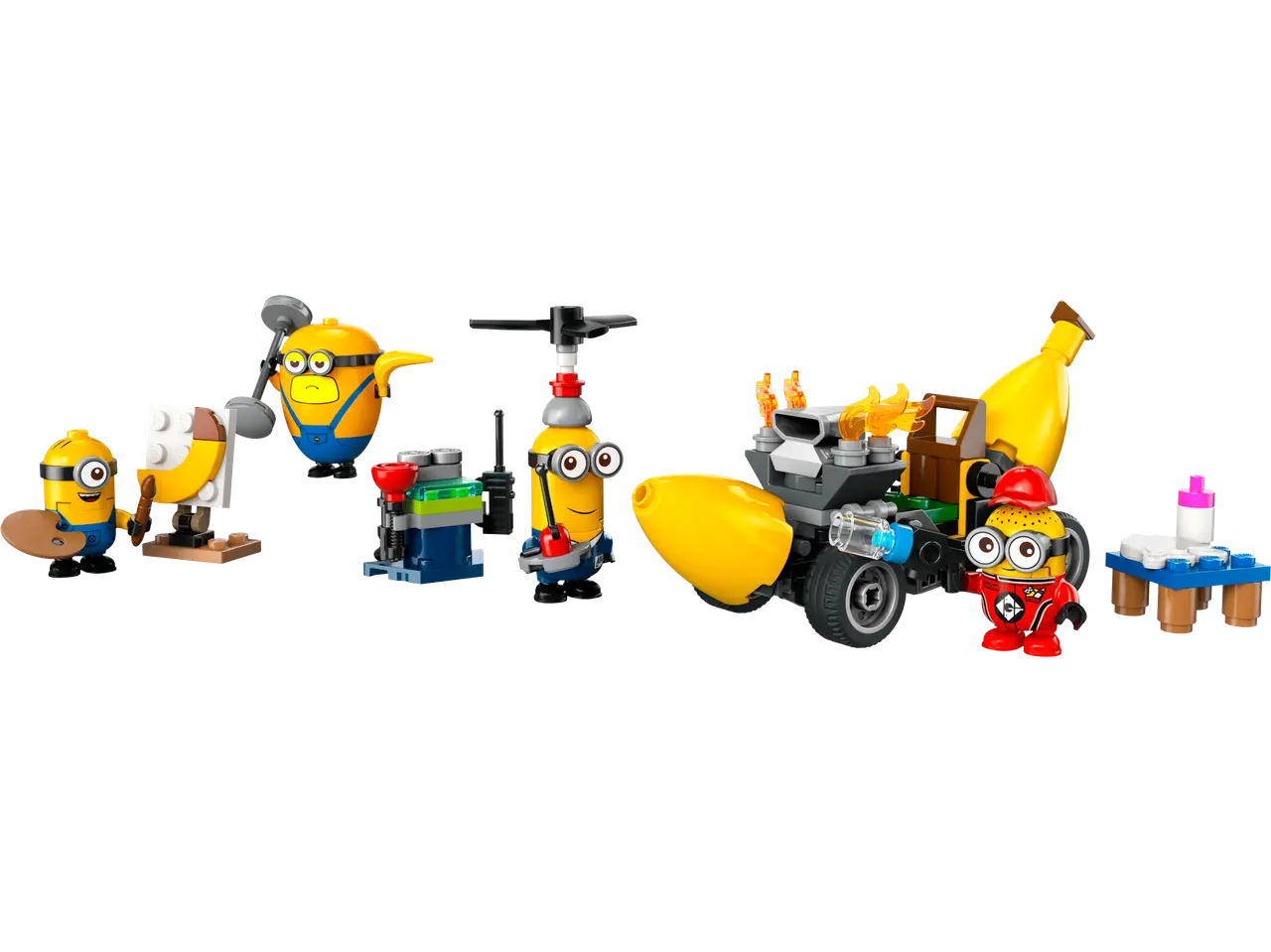 Minions and Banana Car