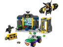 The Batcave with Batman, Batgirl and The Joker