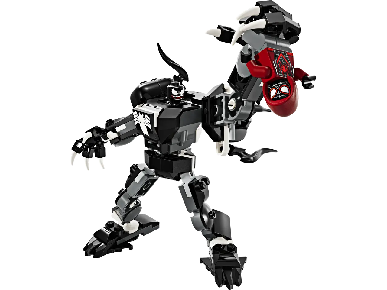 Venom Mech Armor vs. Miles Morales