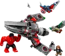 Captain America vs. Red Hulk Battle
