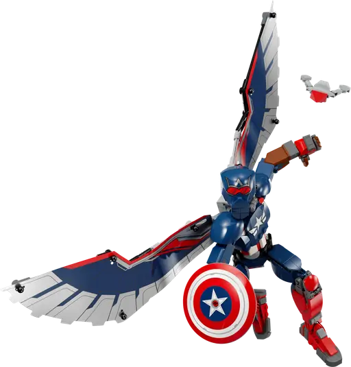 New Captain America Construction Figure