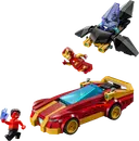 Iron Man Car & Black Panther vs. Red Hulk