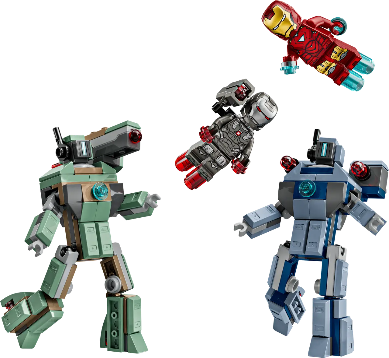 Iron Man & War Machine vs. Hammer Drones