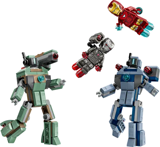 Iron Man & War Machine vs. Hammer Drones