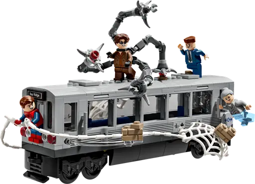 Spider-Man vs. Doc Ock Subway Train Scene