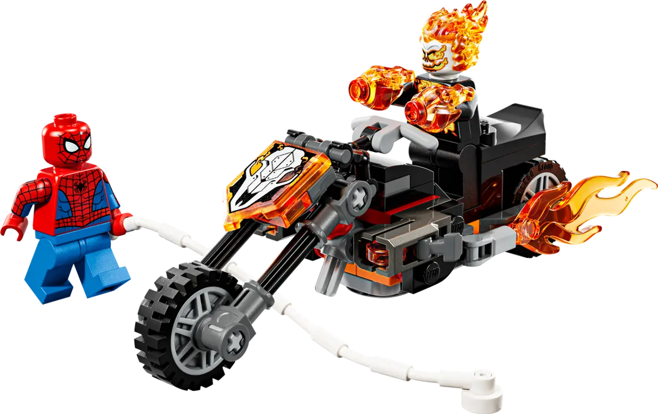 Spider-Man vs. Ghost Rider Motorcycle
