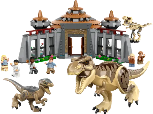 Visitor Center: T. rex & Raptor Attack