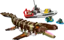 Brick-Built Mosasaurus Boat Mission