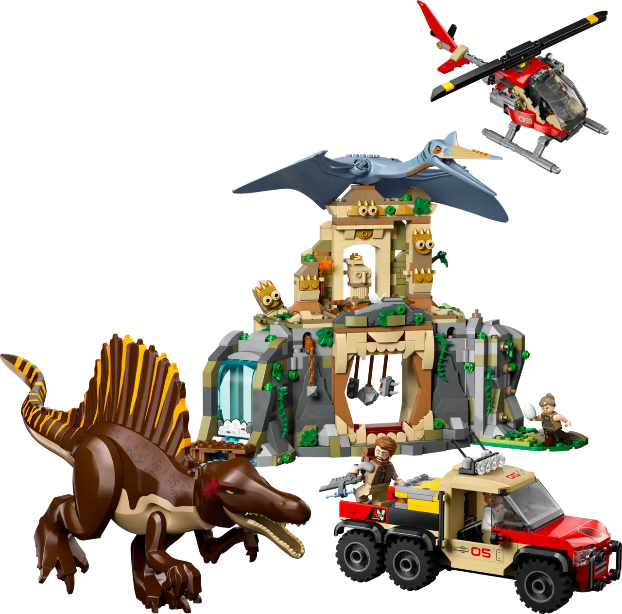 Spinosaurus & Quetzalcoatlus Air Mission