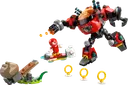 Knuckles vs. Dr. Eggman Egg Crusher Mech