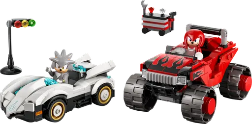 Silver's Car vs. Knuckles' Monster Truck