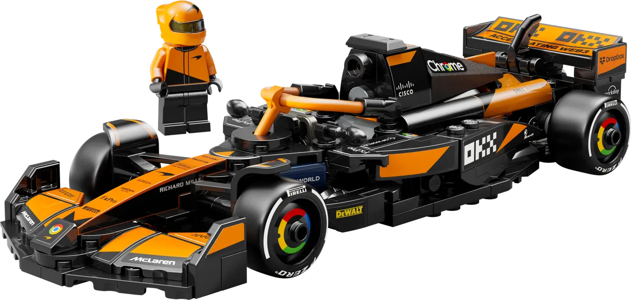 McLaren F1 Team MCL38 Race Car