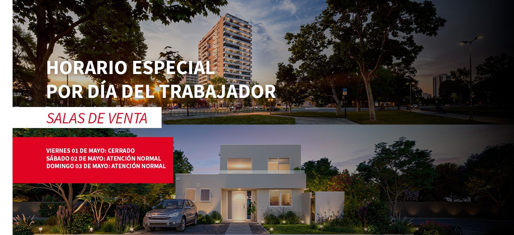 Horario dia del trabajador