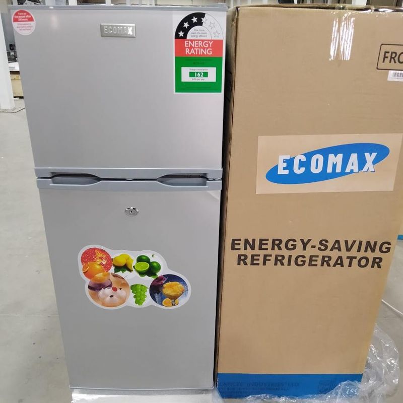 Ecomax 118L Double Door Refrigerator
